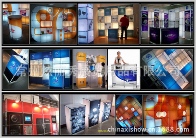 圓弧邊接待臺 多功能展覽解決方案，助您高效展示與接待